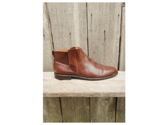 Salvatore Ferragamo P-Stiefel 45 Braun - Ansicht 2