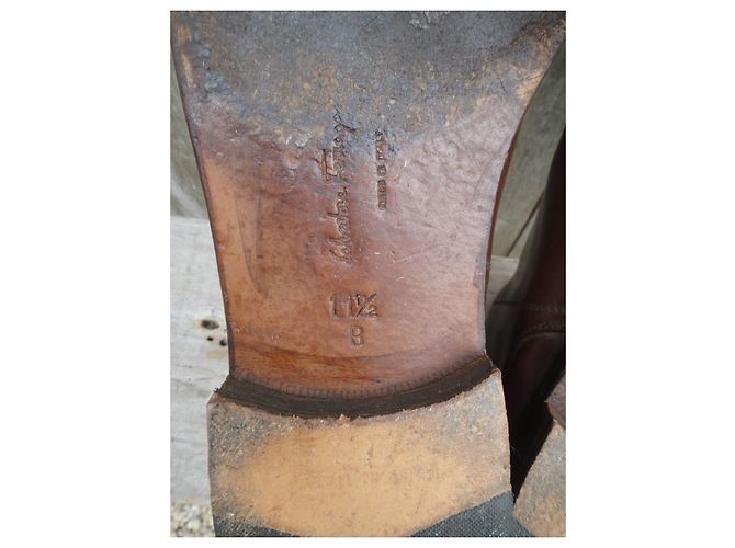 Salvatore Ferragamo P-Stiefel 45 Braun - Ansicht 9