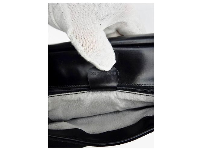 Marmont Clutch Gucci in camoscio nero - vista 12