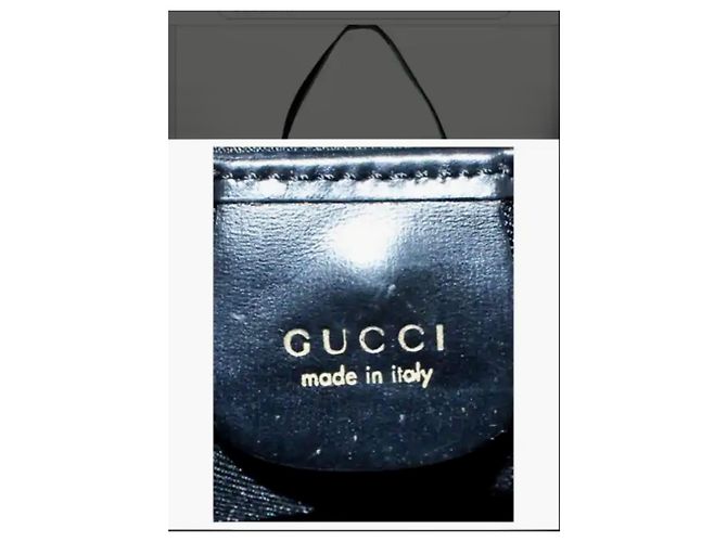 Marmont Clutch Gucci in camoscio nero - vista 16