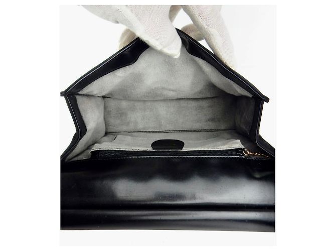 Marmont Clutch Gucci in camoscio nero - vista 5