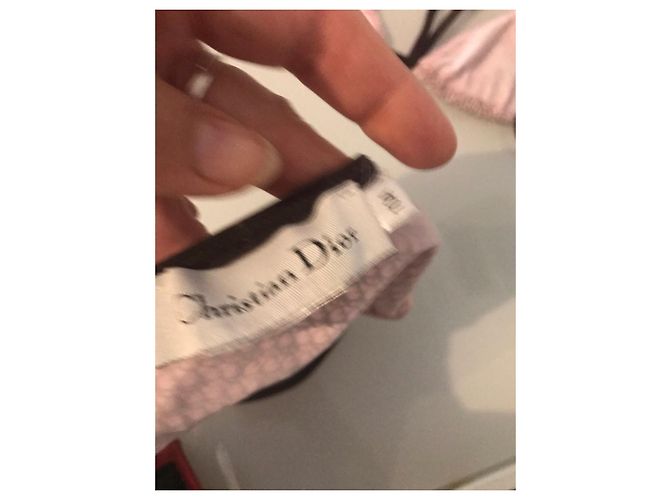Dior Monogramm Badeanzug Rosa Braun 10 Jahre Pink - Ansicht 7