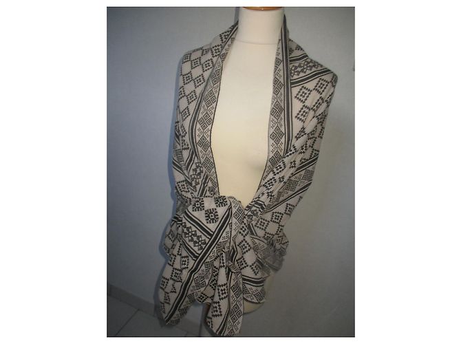 Autre Marque Vila Clothes Hose Grau Weit Bein Baumwolle Größe 38 - Ansicht 8