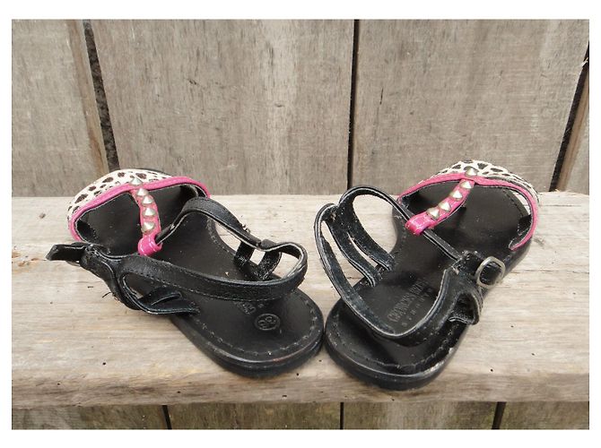 sandali Sinonimo di Georges Rech p 36 Nero Rosa - vista 6