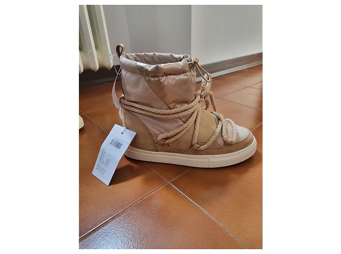Botas Inuikii Beige de Caucho - vista 15