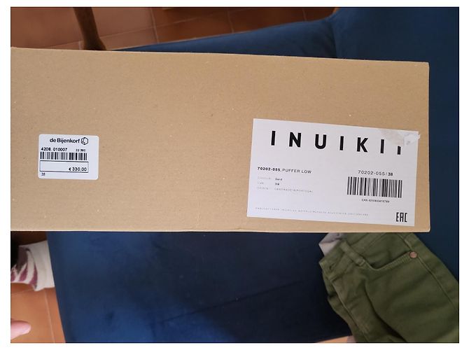 Botas Inuikii Beige de Caucho - vista 8