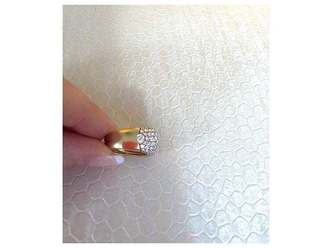 Autre Marque Anello Chimento in oro giallo 18 carati e diamanti D'oro - vista 3