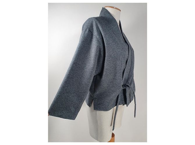 Kenzo Kimono Blazer Grau - Ansicht 2