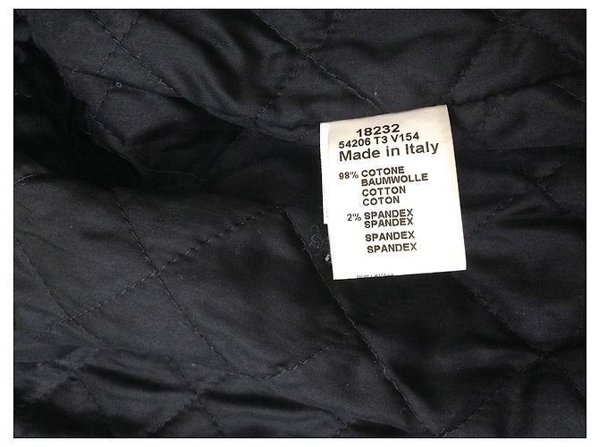 Giacca Bomber Blumarine in Denim Nero e Pelliccia di Volpe - vista 5