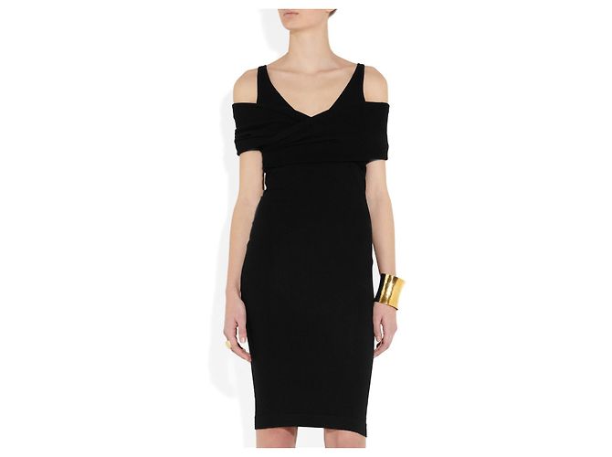Donna Karan Übertragbares Kleid Schwarz - Ansicht 7