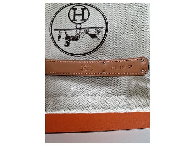 Hermès Cinto kelly Azul - vista 3