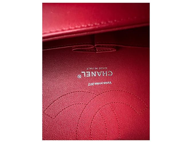 Timeless Chanel Classica borsa Jumbo senza tempo Rosso - vista 9