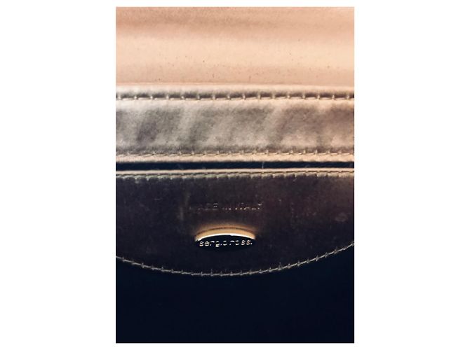 Pochette Sergio Rossi in raso e piume - vista 3