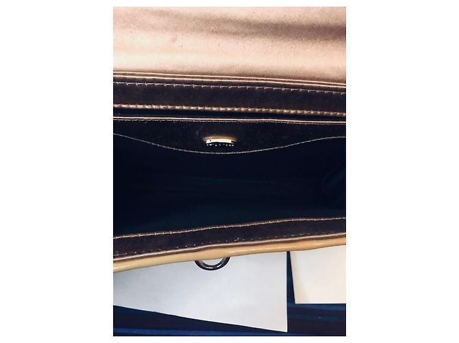 Pochette Sergio Rossi in raso e piume - vista 6