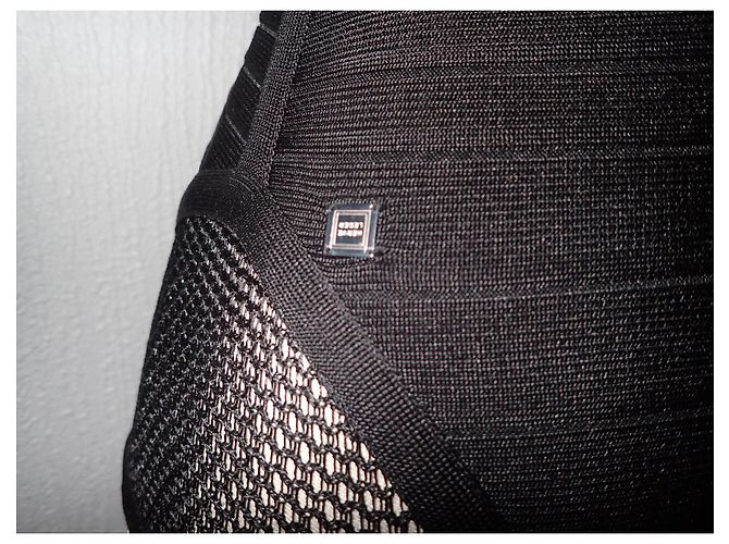 Herve Leger Bandage Badeanzug Schwarz - Ansicht 3