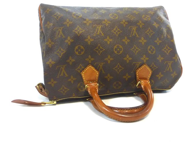 Louis Vuitton Speedy 30 Monogramm SA Braun - Ansicht 14