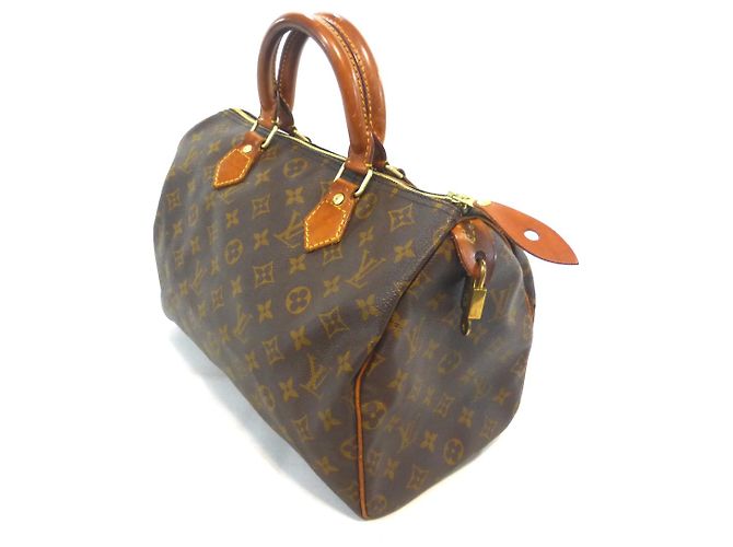 Louis Vuitton Speedy 30 Monogramm SA Braun - Ansicht 7