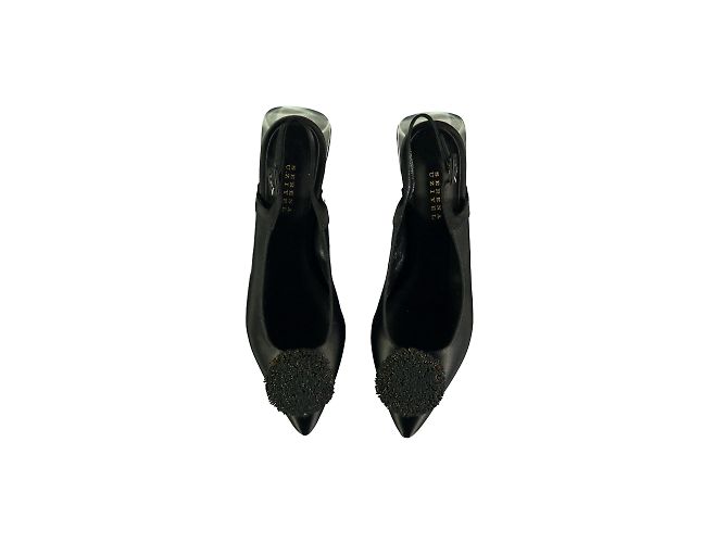Autre Marque Serena Uziyel Slingback Flats Negro - vista 2