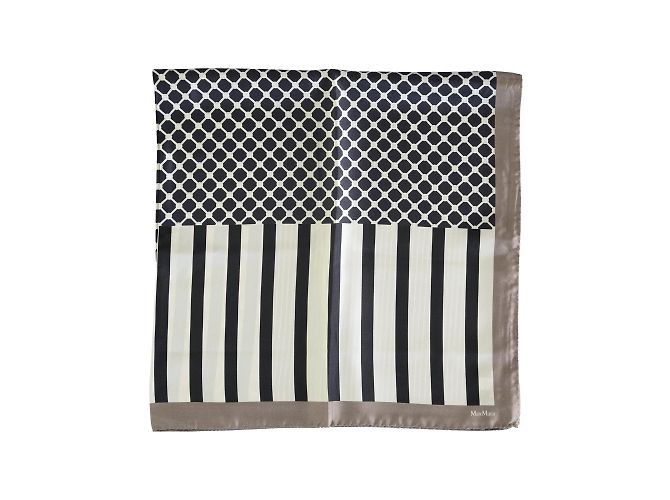 Bufanda de seda con varios estampados de Max Mara Multicolor - vista 3