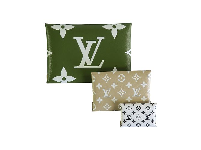 Louis Vuitton Kirigami Set di tre pochette a busta Multicolore - vista 6