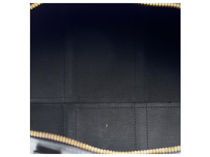 Louis Vuitton Borsa da viaggio Keepall 45 in pelle Epi nera -101171 Nero - vista 8