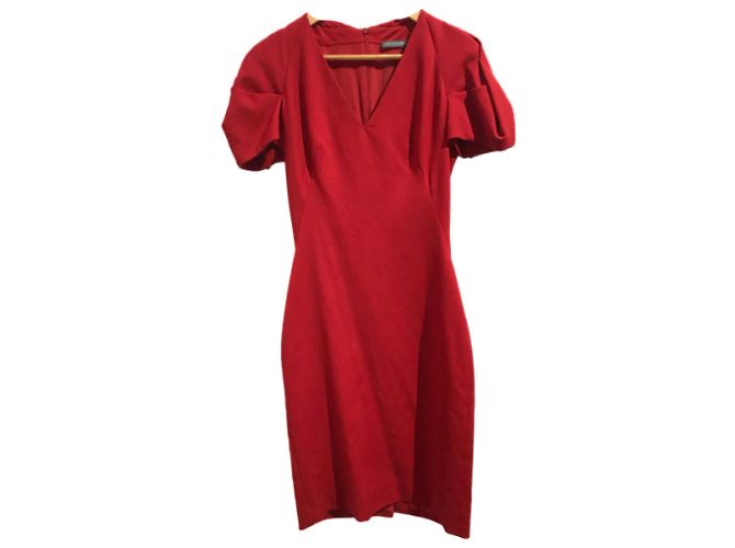 ALEXANDER MCQUEEN Kleider T.International XS Wolle - Ansicht 6
