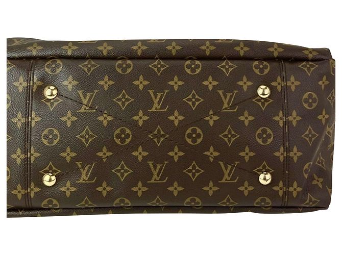 Louis Vuitton Artsy MM Canvas-Monogramm-Handtasche Braun - Ansicht 7
