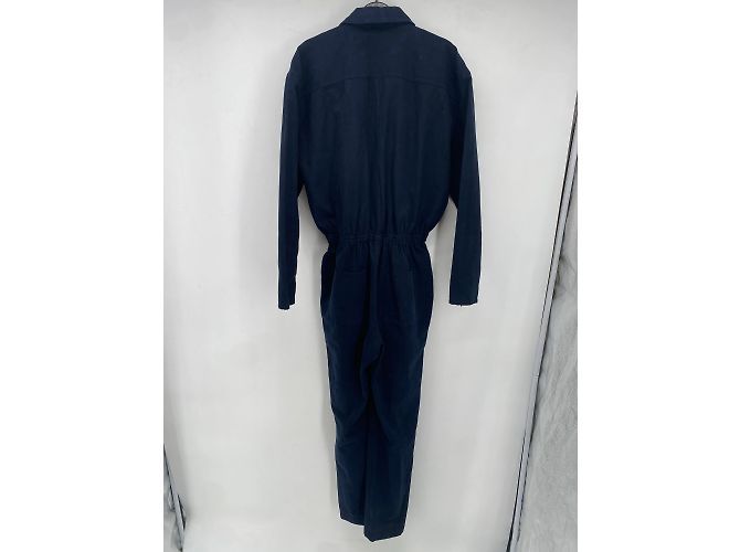 Monos Balenciaga T.FR 42 Algodón Azul marino - vista 2