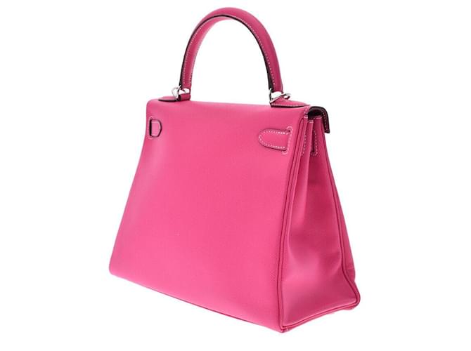 Hermès hermes kelly 28 Rosa - vista 2