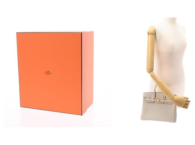 Acapulco Hermès HERMES BIRKIN 25 Beige - vista 6
