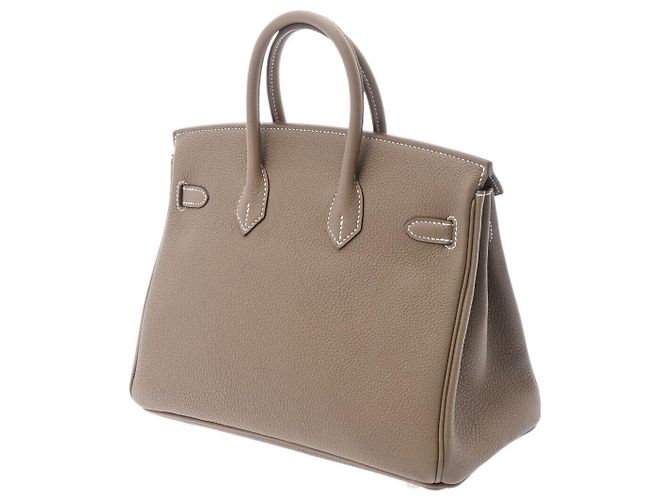 Acapulco Hermès HERMES BIRKIN 25 Beige - vista 2