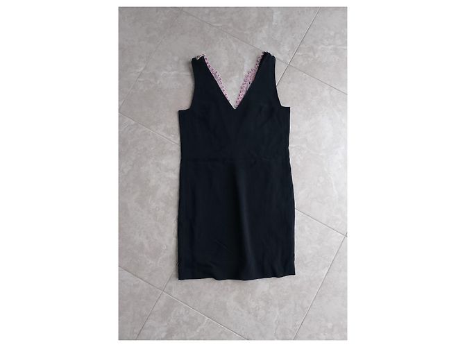 Dondup Minikleid aus Viskose Schwarz Größe 40 - Ansicht 7