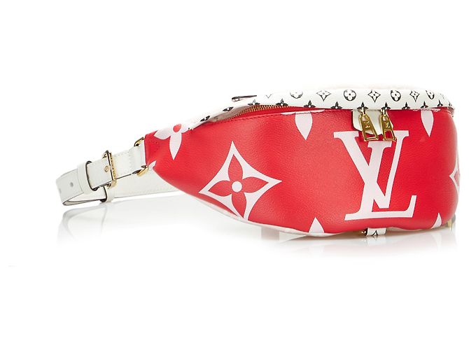 Bumbag Marsupio gigante con monogramma rosso Louis Vuitton - vista 2
