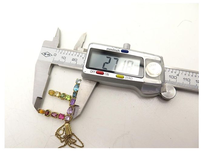 DOLCE & GABBANA COLLANA PENDENTE F CHARM ARCOBALENO T50 collana in oro giallo - vista 18