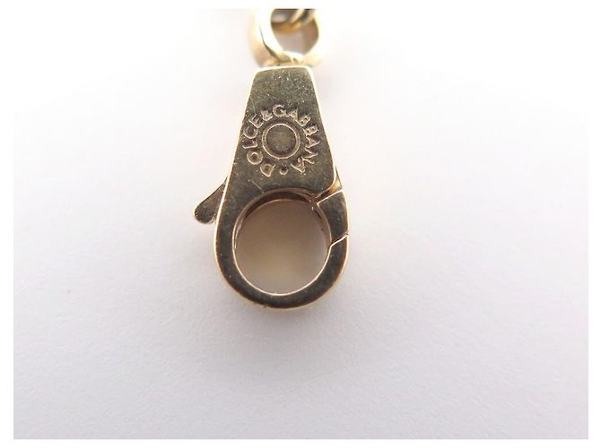 DOLCE & GABBANA COLLANA PENDENTE F CHARM ARCOBALENO T50 collana in oro giallo - vista 6