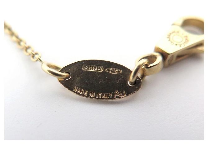 DOLCE & GABBANA COLLANA PENDENTE F CHARM ARCOBALENO T50 collana in oro giallo - vista 7