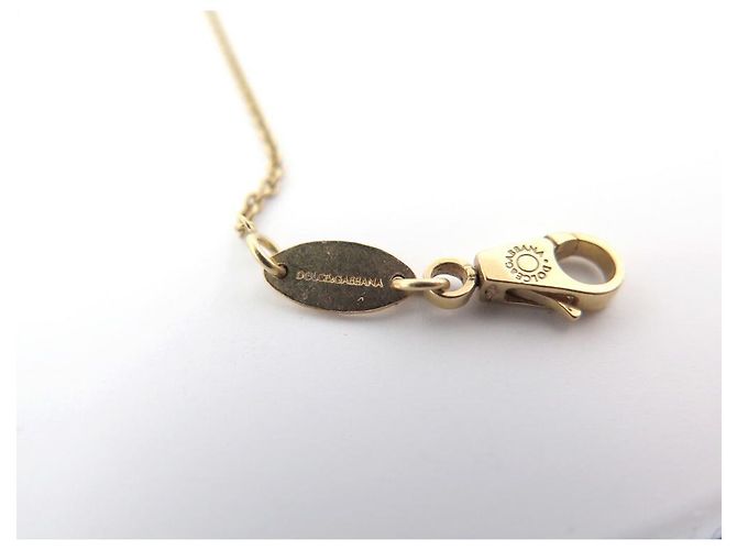 DOLCE & GABBANA COLLANA PENDENTE F CHARM ARCOBALENO T50 collana in oro giallo - vista 8