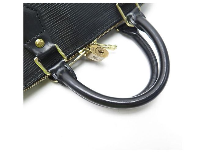 LOUIS VUITTON BORSA A MANO ALMA PM M40302 BORSA A MANO IN PELLE DPI NERA Nero - vista 4