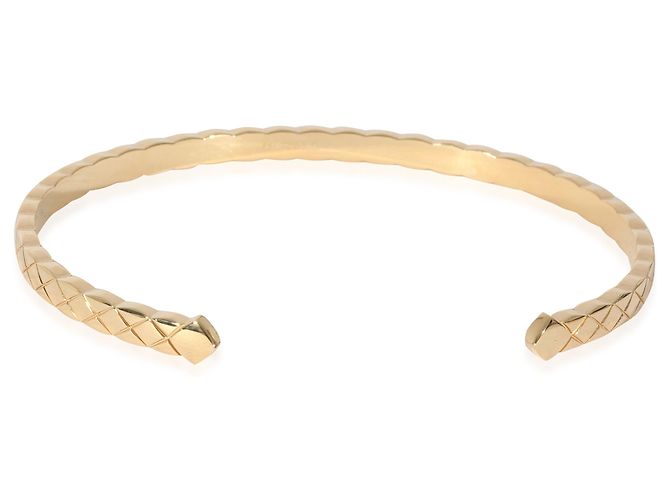 Pulseira Chanel Coco Crush em 18K Yellow Gold Prata Metálico - vista 2