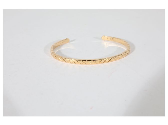 Pulseira Chanel Coco Crush em 18K Yellow Gold Prata Metálico - vista 6