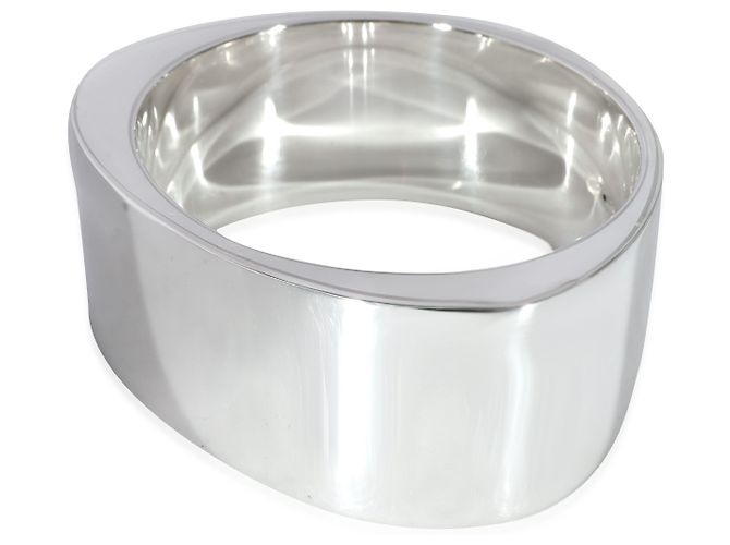 Georg Jensen Lina Christensen Bracciale extra in argento sterling Metallico - vista 2