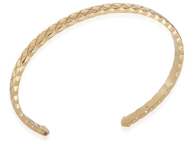 Bracciale Chanel Coco Crush in 18K oro giallo Argento Metallico - vista 3