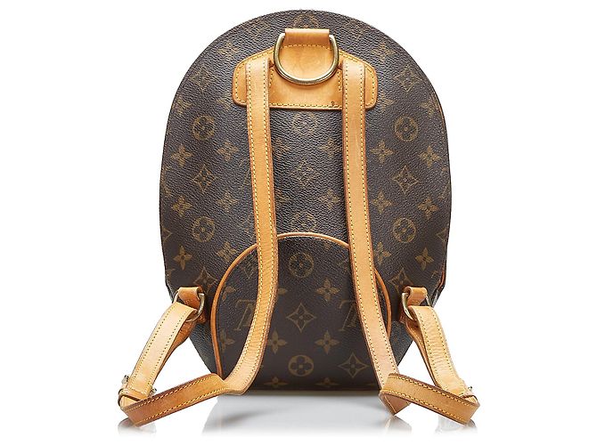 Zaino Monogram Ellipse marrone Louis Vuitton - vista 3
