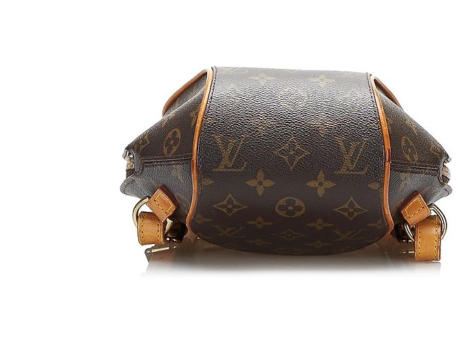 Zaino Monogram Ellipse marrone Louis Vuitton - vista 4