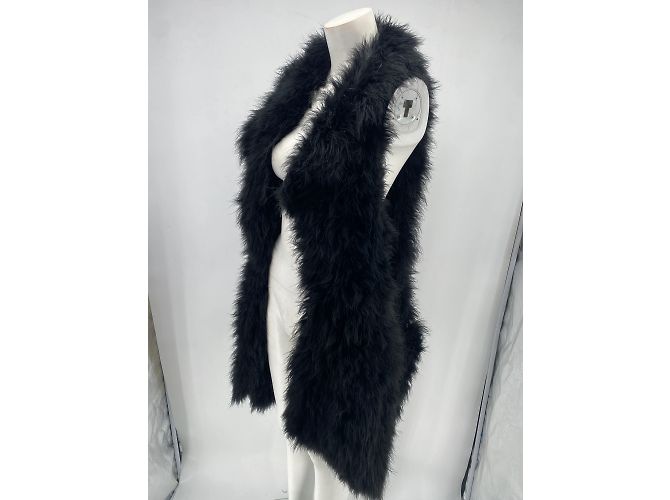 Sonia Rykiel Jacken T.International M Fell Schwarz - Ansicht 3
