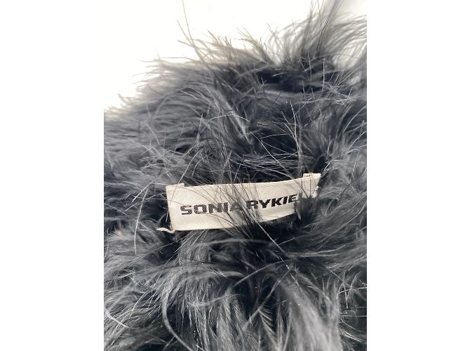 Sonia Rykiel Jacken T.International M Fell Schwarz - Ansicht 4