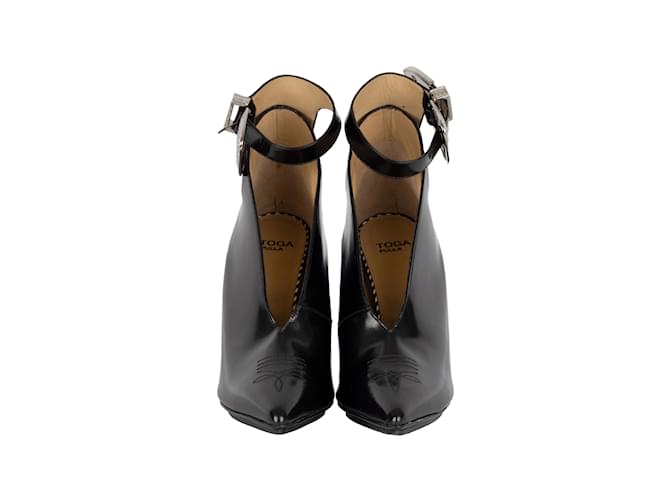 Toga Pulla Ankle boot com fivela Preto - vista 2