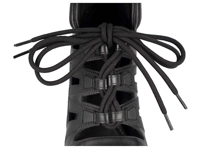 Twist Décolleté con lacci Streamline di Louis Vuitton Nero - vista 4