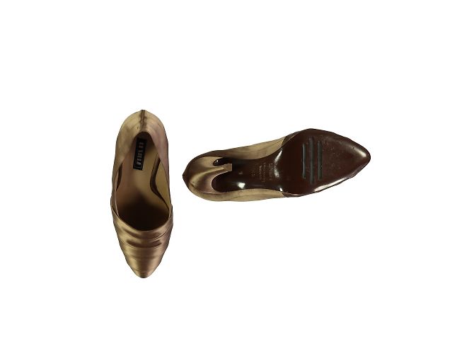 Le Silla Satin Pumps Champagner Bronze Golden - Ansicht 3