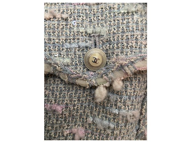 Chanel Resort-Jacke 2007 Hellblau - Ansicht 10